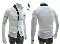 chemise ralph lauren 2019U homme pony manche courte hot sale g14 blanc